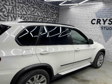Тонировка задней полусферы BMW X5 е70